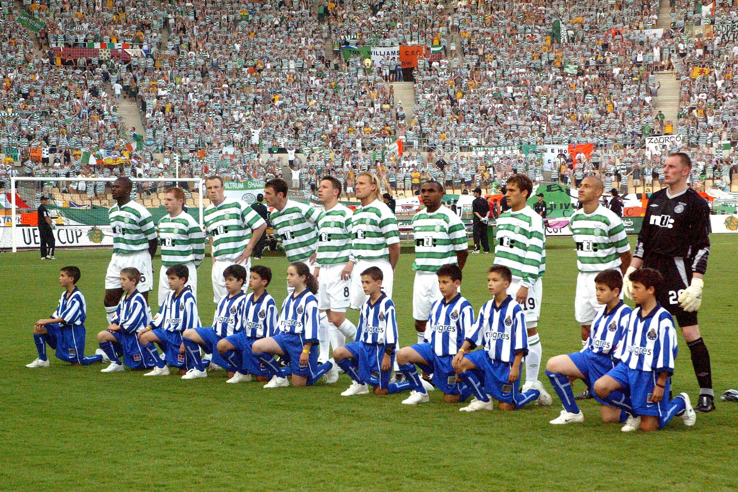 Massive Celtic support in Seville