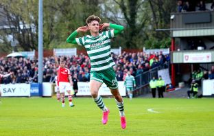 Johnny Kenny celebrates