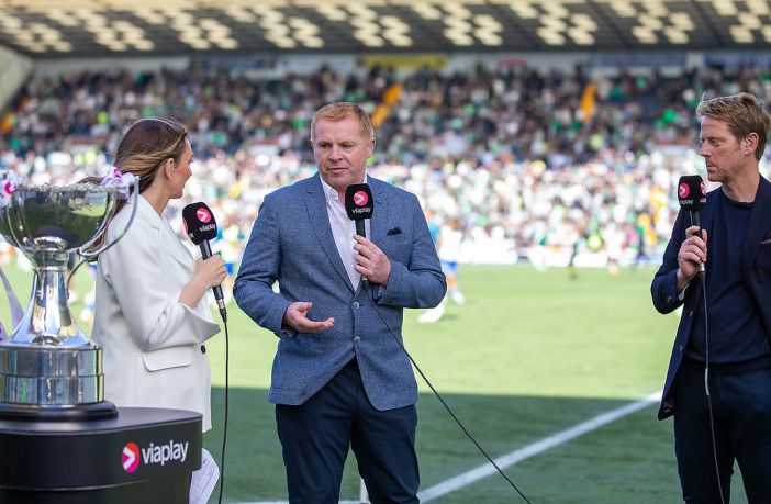 Neil Lennon on punditry duties