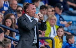 Brendan Rodgers at Rugby Park