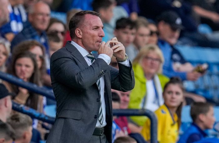 Brendan Rodgers at Rugby Park