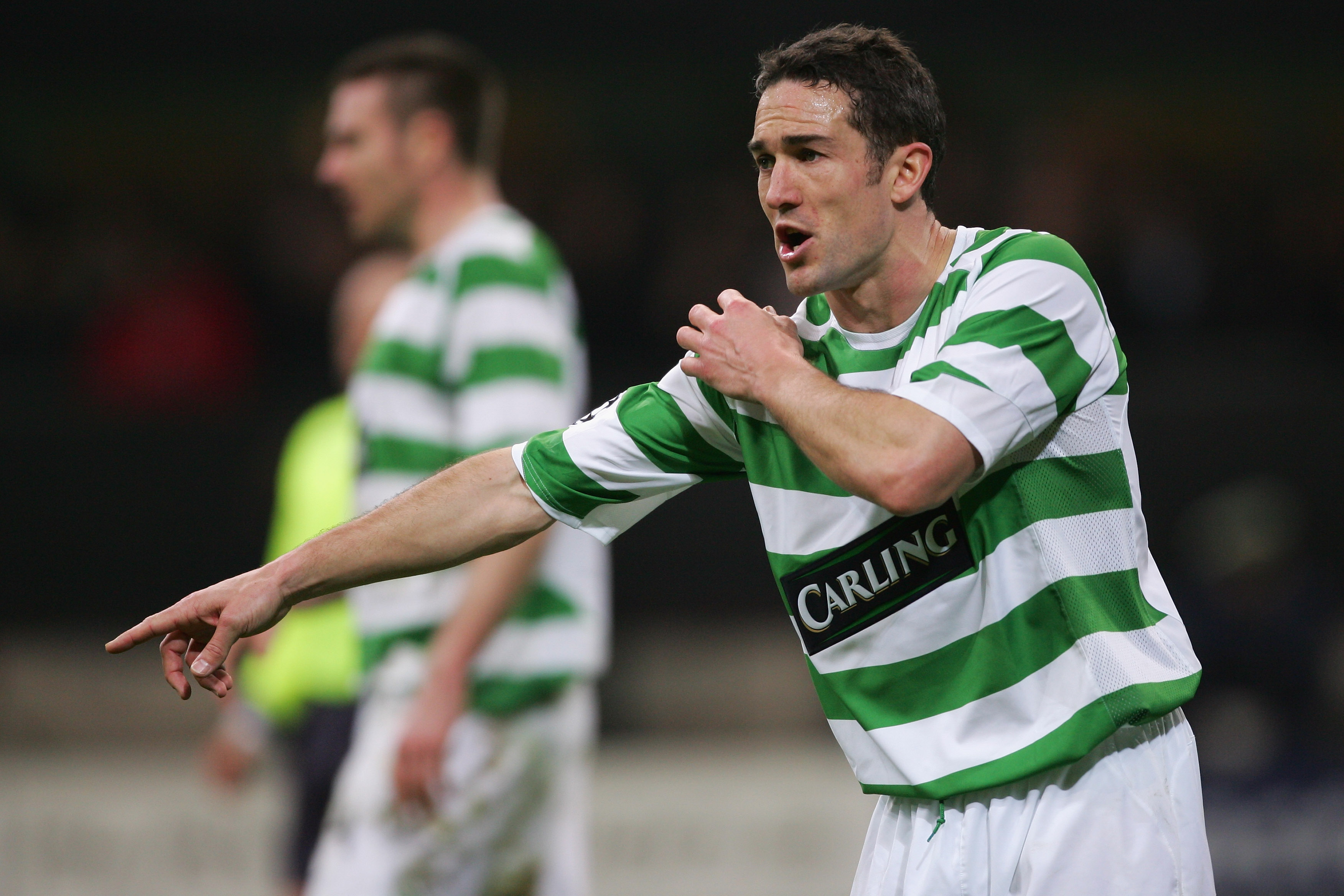 Paul Telfer of Celtic 
