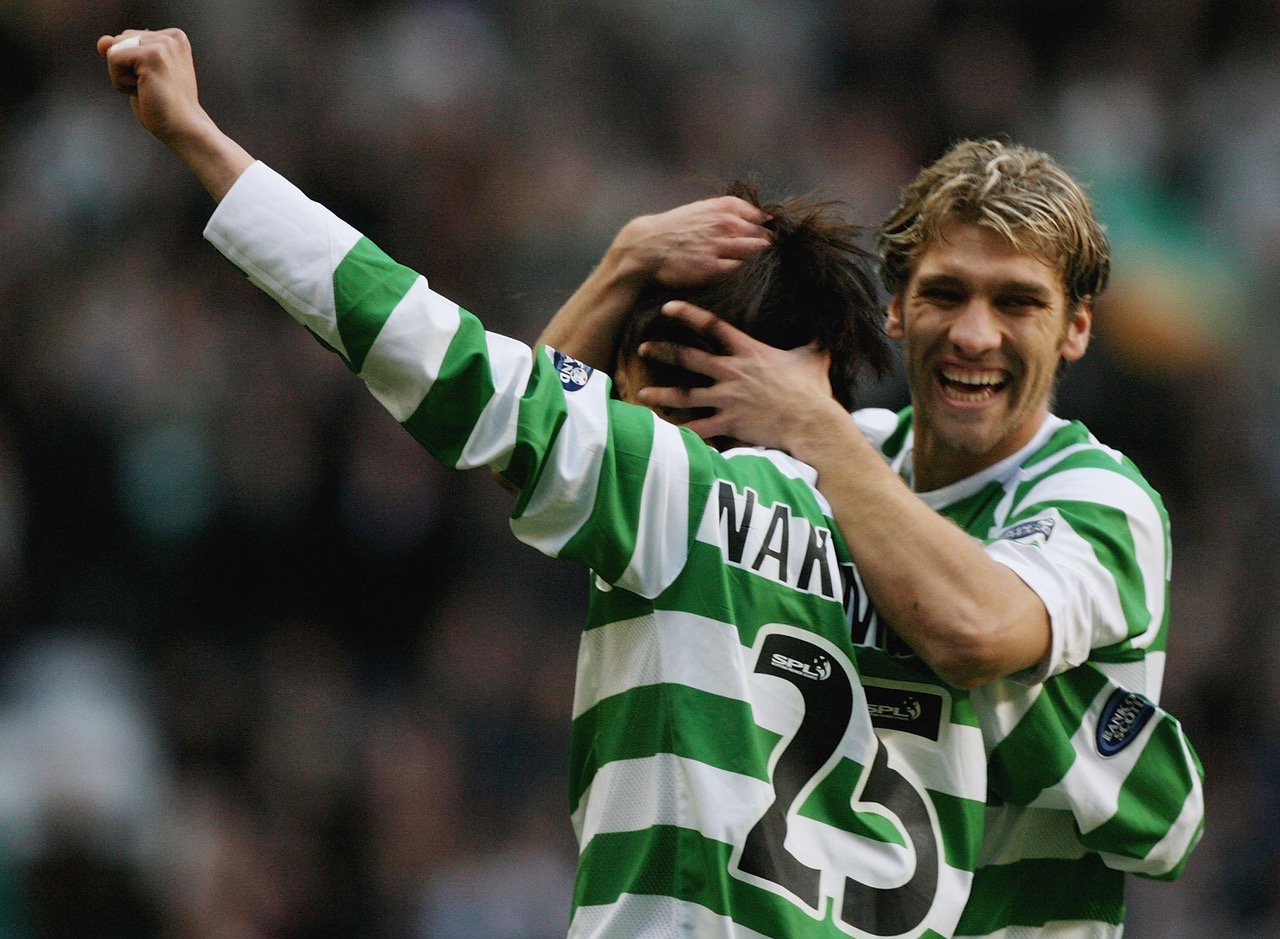 Shunsuke Nakamura and Stan Petrov