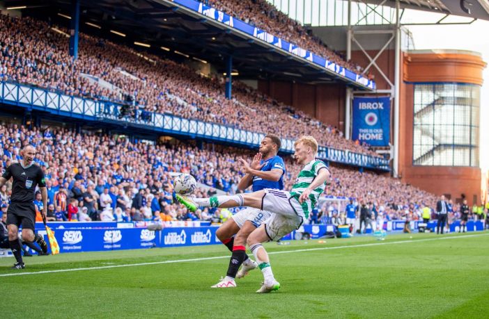 Liam Scales at Ibrox