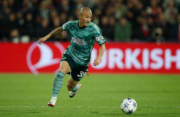 Feyenoord v Celtic, Daizen Maeda,