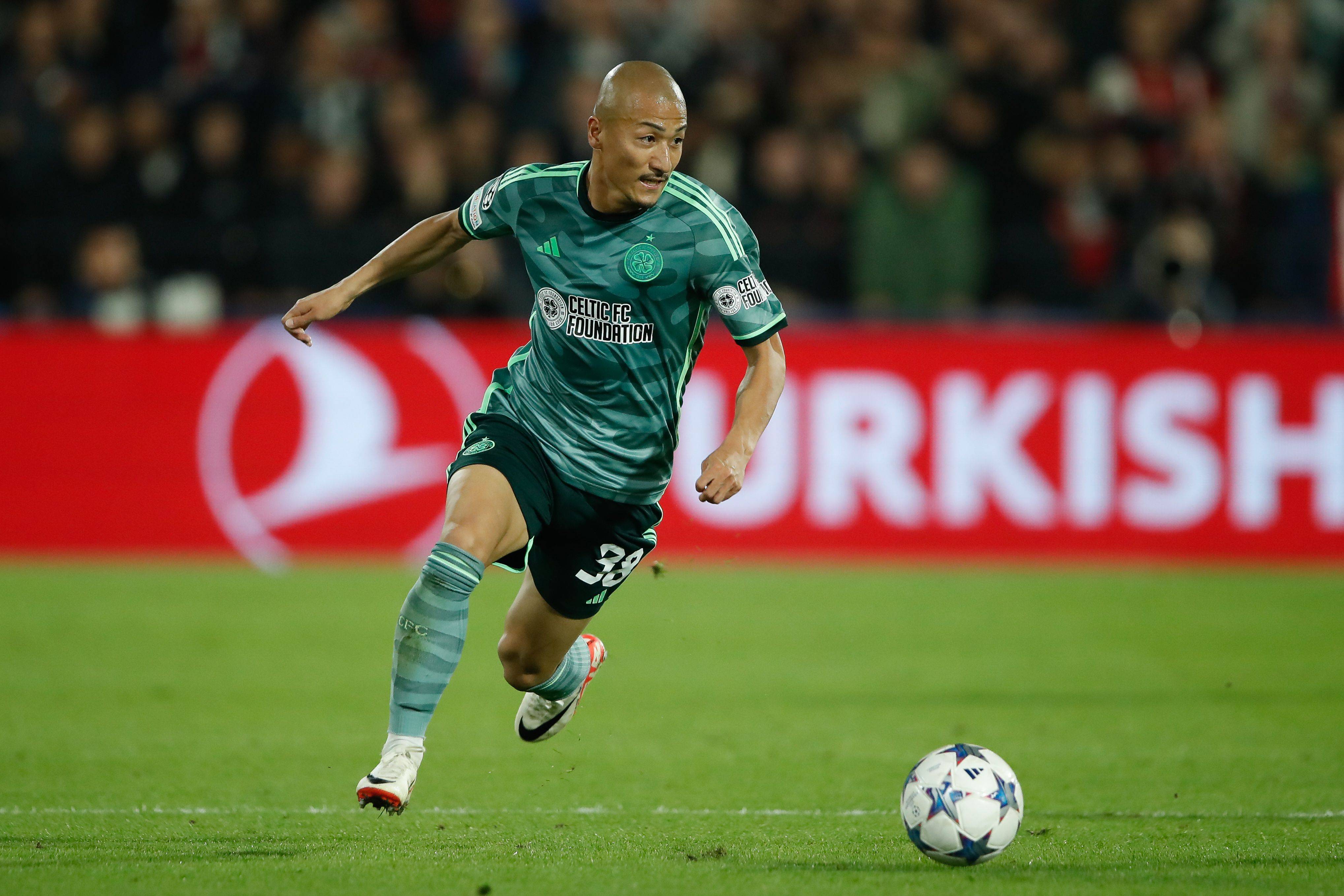 Feyenoord v Celtic, Daizen Maeda,