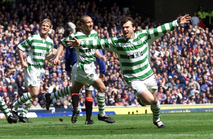 Celtic's Lubo Moravcik