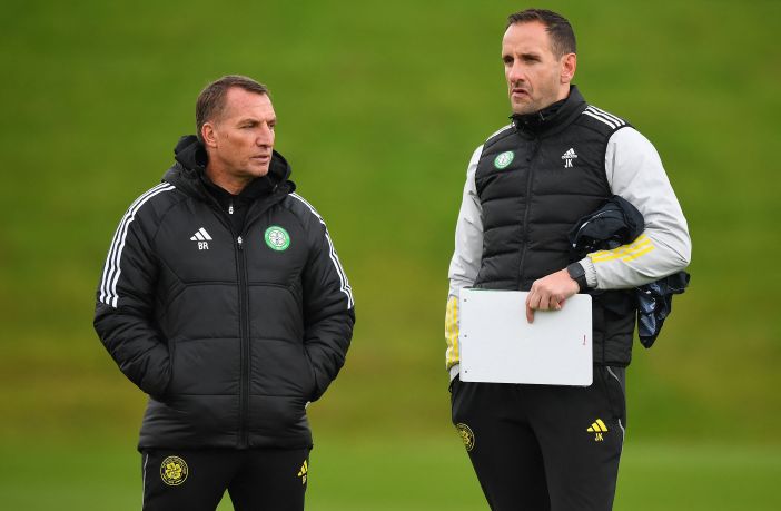 Brendan Rodgers and John Kennedy