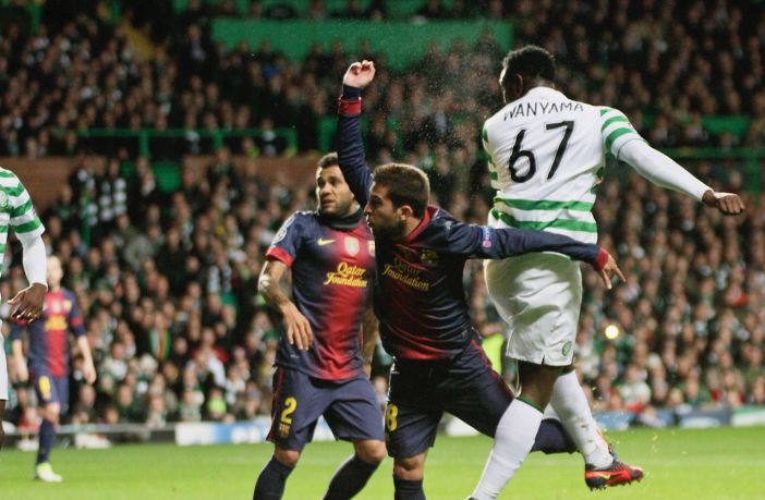 Victor Wanyama scores