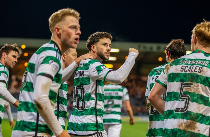 Mikey Johnston celebrates