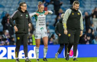 Caitlin Hayes at Ibrox