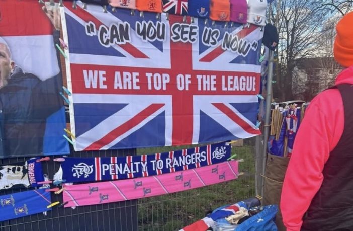 Penalty to Rangers scarf