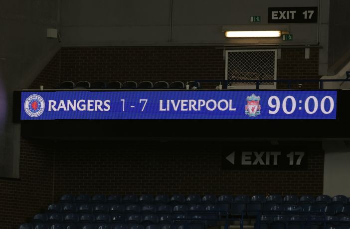 theRangers 1 Liverpool 7