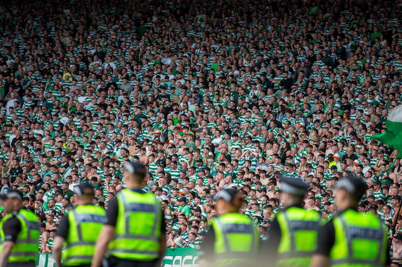 Celtic supporters at Hampden