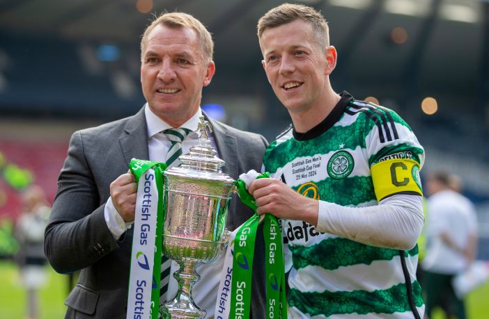 Brendan Rodgers and Callum McGregor
