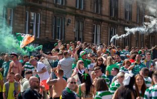 Celtic title celebrations