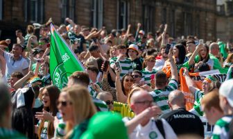 Celtic title celebrations