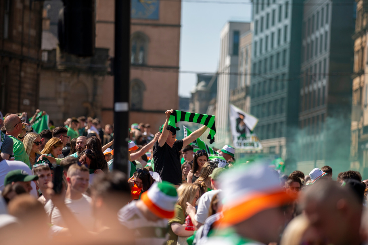 Celtic title celebrations