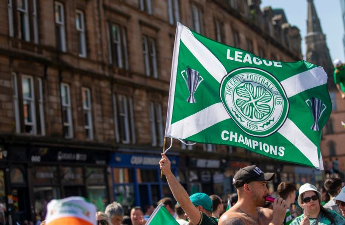 Celtic title celebrations