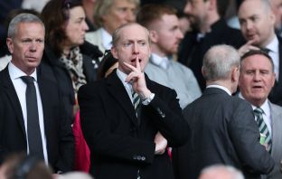 Celtic CEO Michael Nicholson