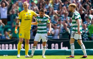 Joe Hart with Greg Taylor