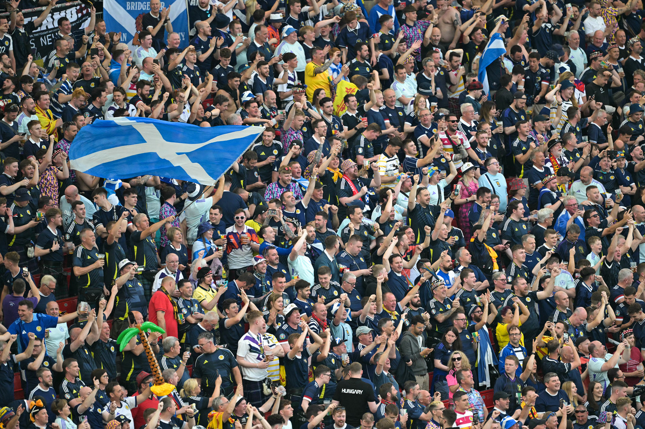 The Tartan Army at Euro 2024.