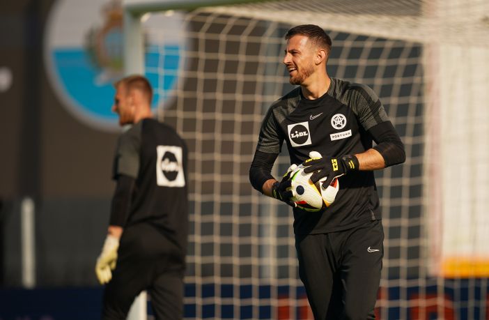 Goalkeeper Martin Dubravka of Slovakia