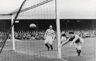 Celtic goalkeeper John Thomson