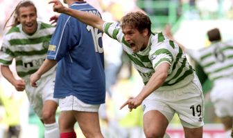 Stan Petrov scores in the 6-2 game
