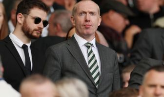 Celtic CEO Michael Nicholson