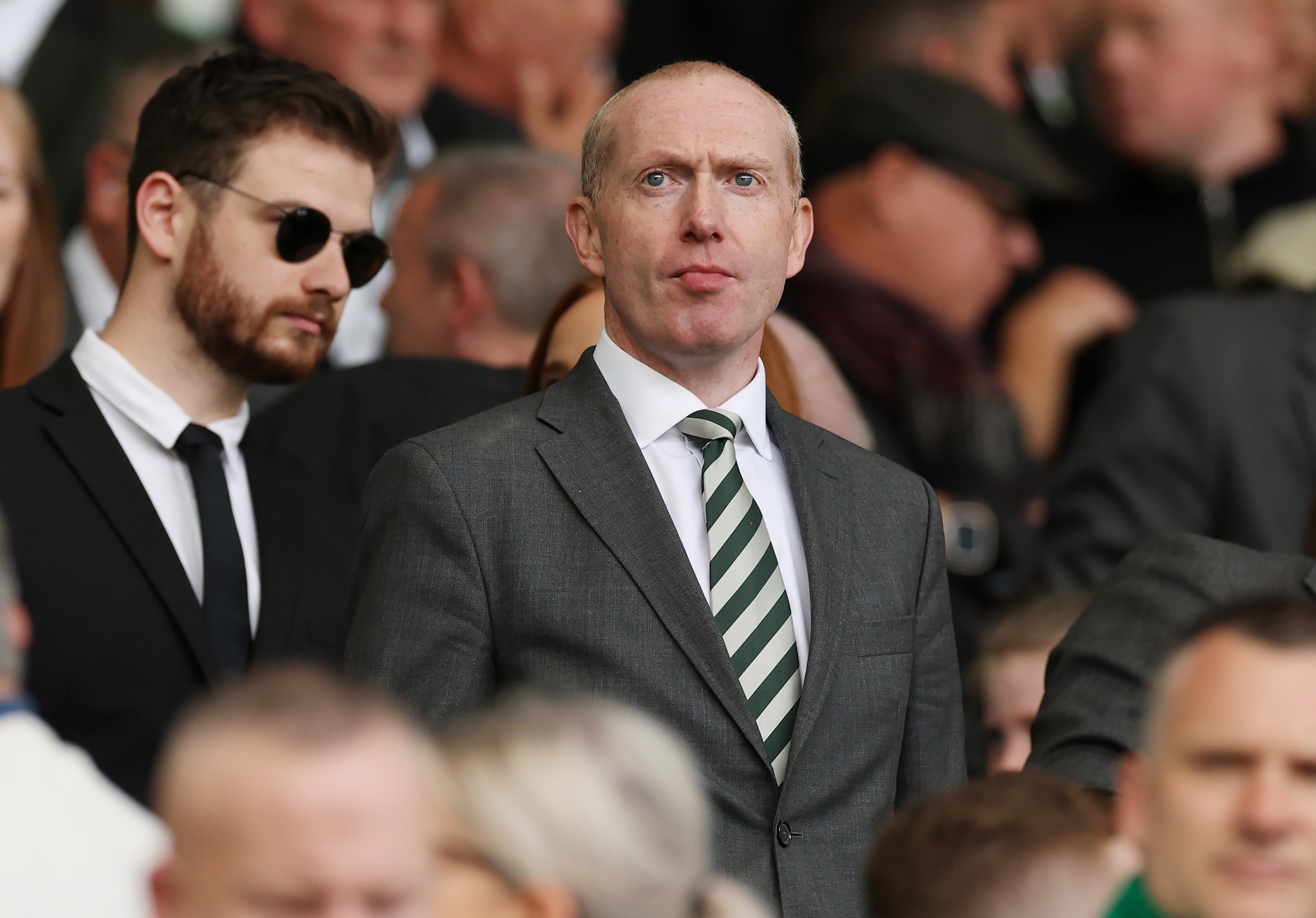 Celtic CEO Michael Nicholson