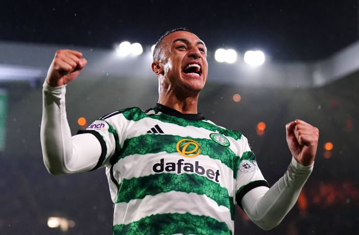 Celtic striker Adam Idah