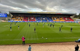 McDiarmid Park ahead of kick-off