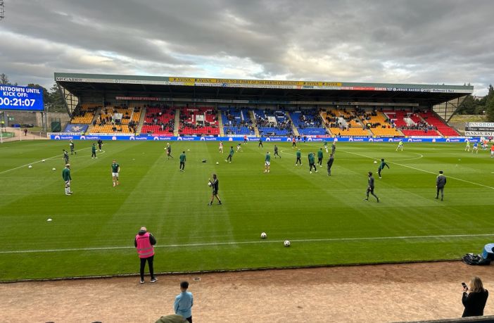 McDiarmid Park ahead of kick-off