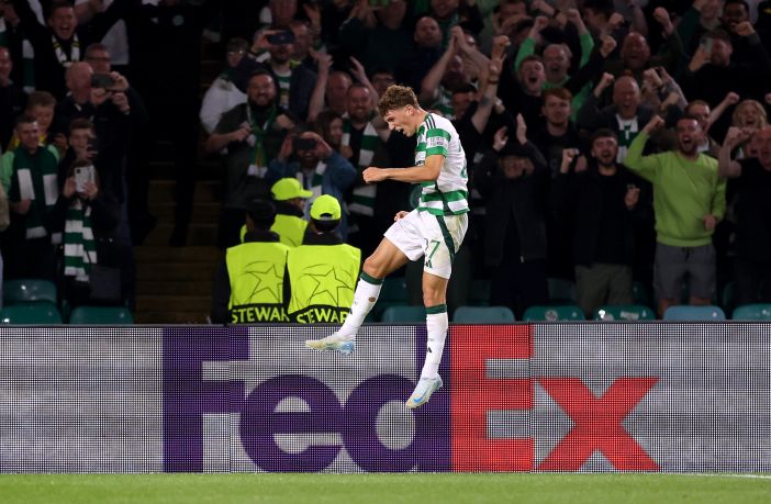 Arne Egels celebrates