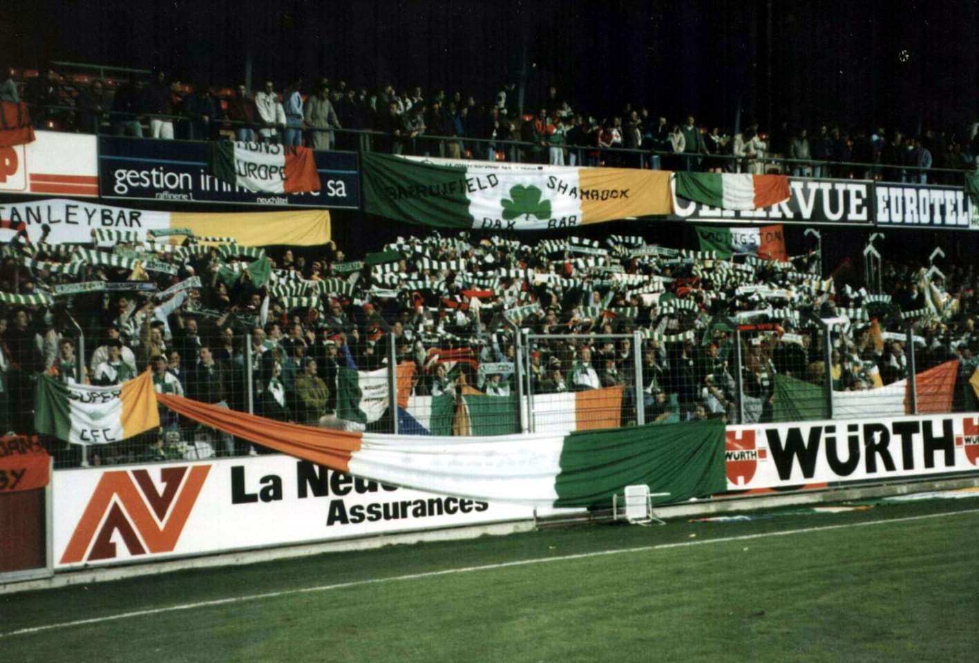 Neuchatel Xamax 5 Celtic 1 - The Celtic support was there in numbers to watch a humiliation