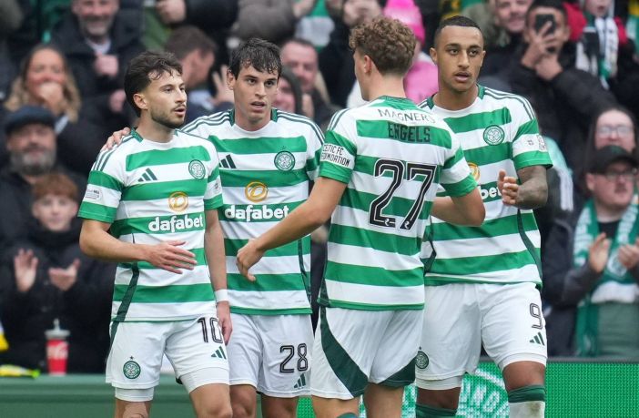 Nicolas Kuhn celebrates