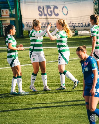 Morgan Cross celebrates