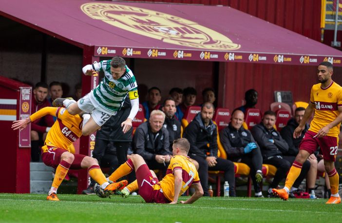 Callum McGregor in action at Fir Park