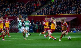 Luke McCowan scores