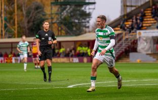Luke McCowan celebrates his goal