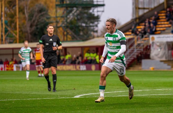 Luke McCowan celebrates his goal