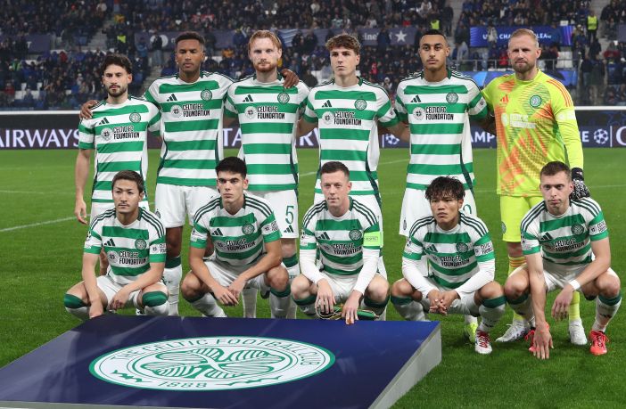 Celtic team v Atalanta