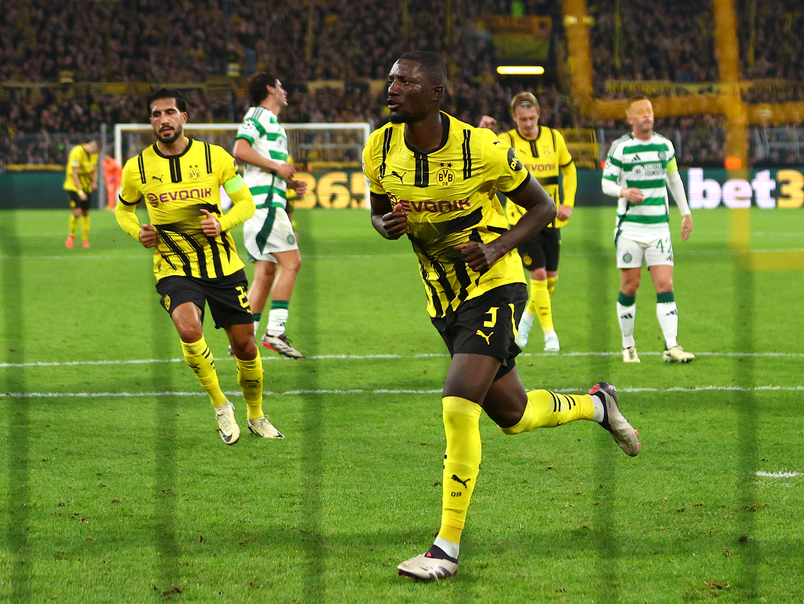 Celtic suffering in Dortmund