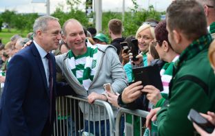Paul McStay at Celtic Park