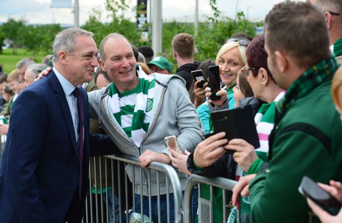 Paul McStay at Celtic Park