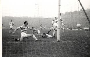 Goal-line clearance from Willie O'Neill