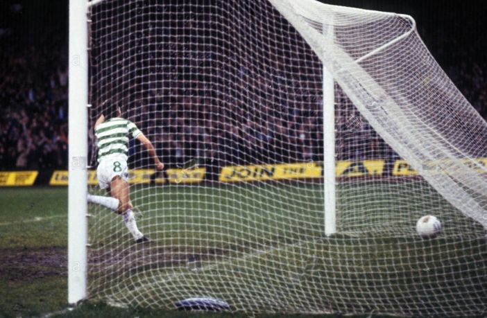 Paul McStay celebrates