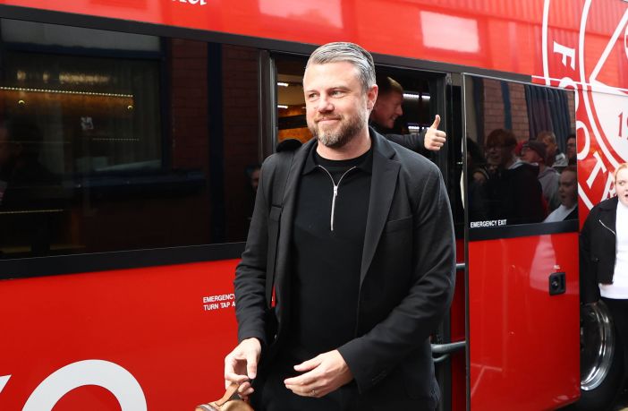 Aberdeen Manager Jimmy Thelin