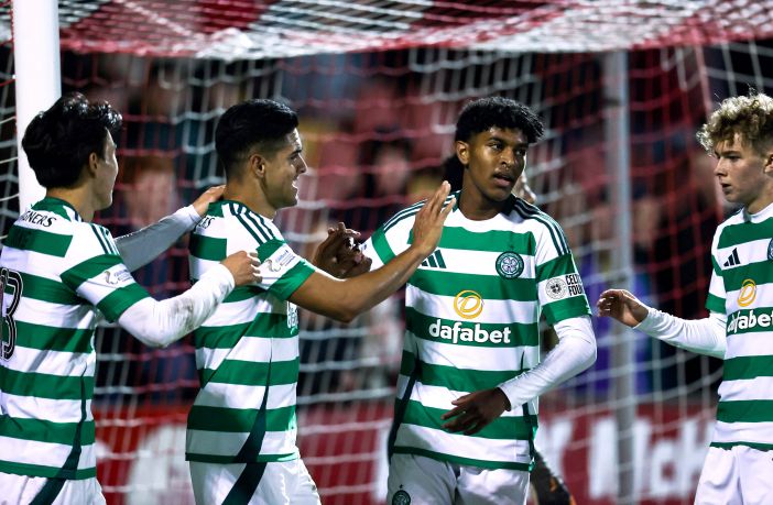 Luis Palma after scoring the winner